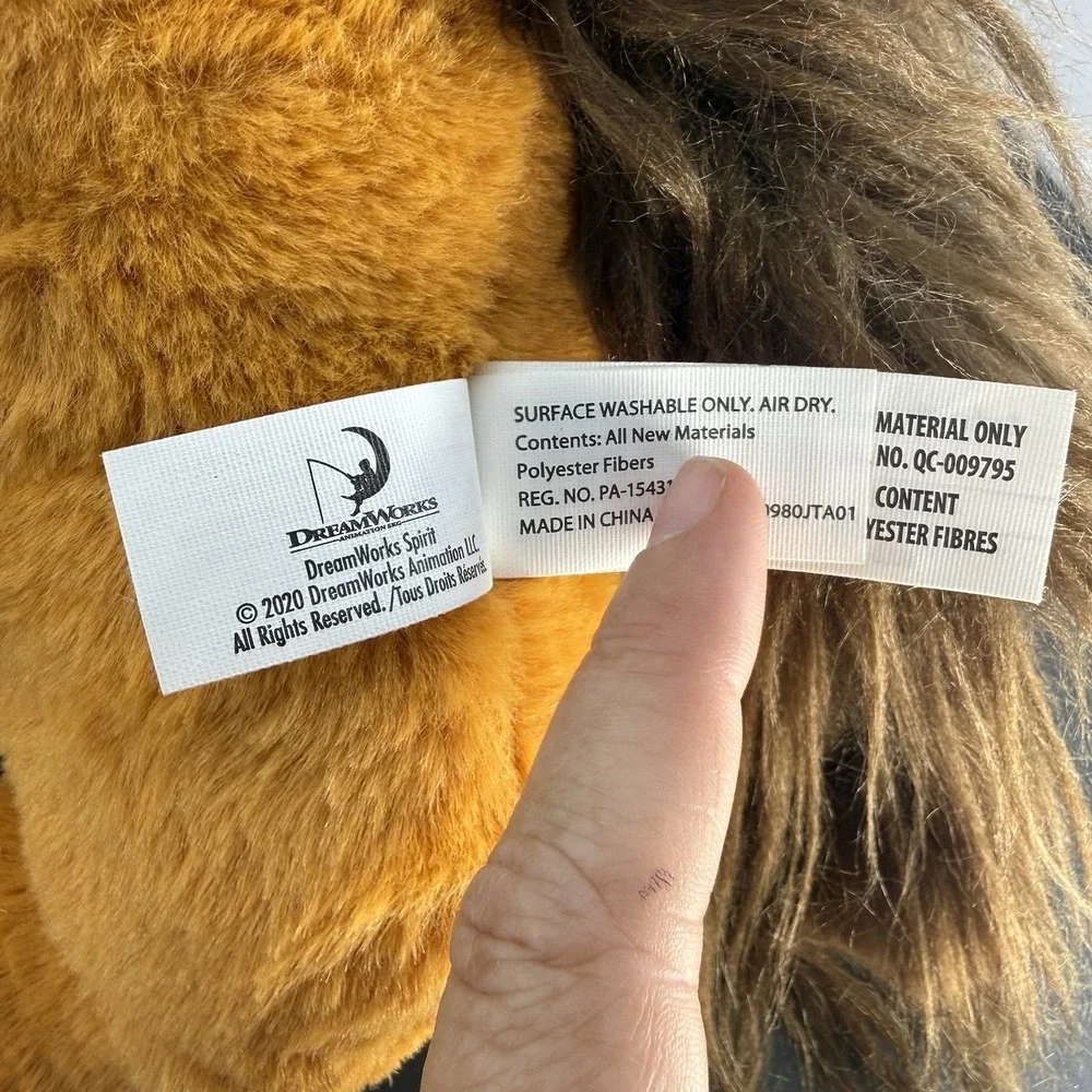 DreamWorks Spirit Untamed Large Spirit Horse Plush Mane Stuffed Animal 20